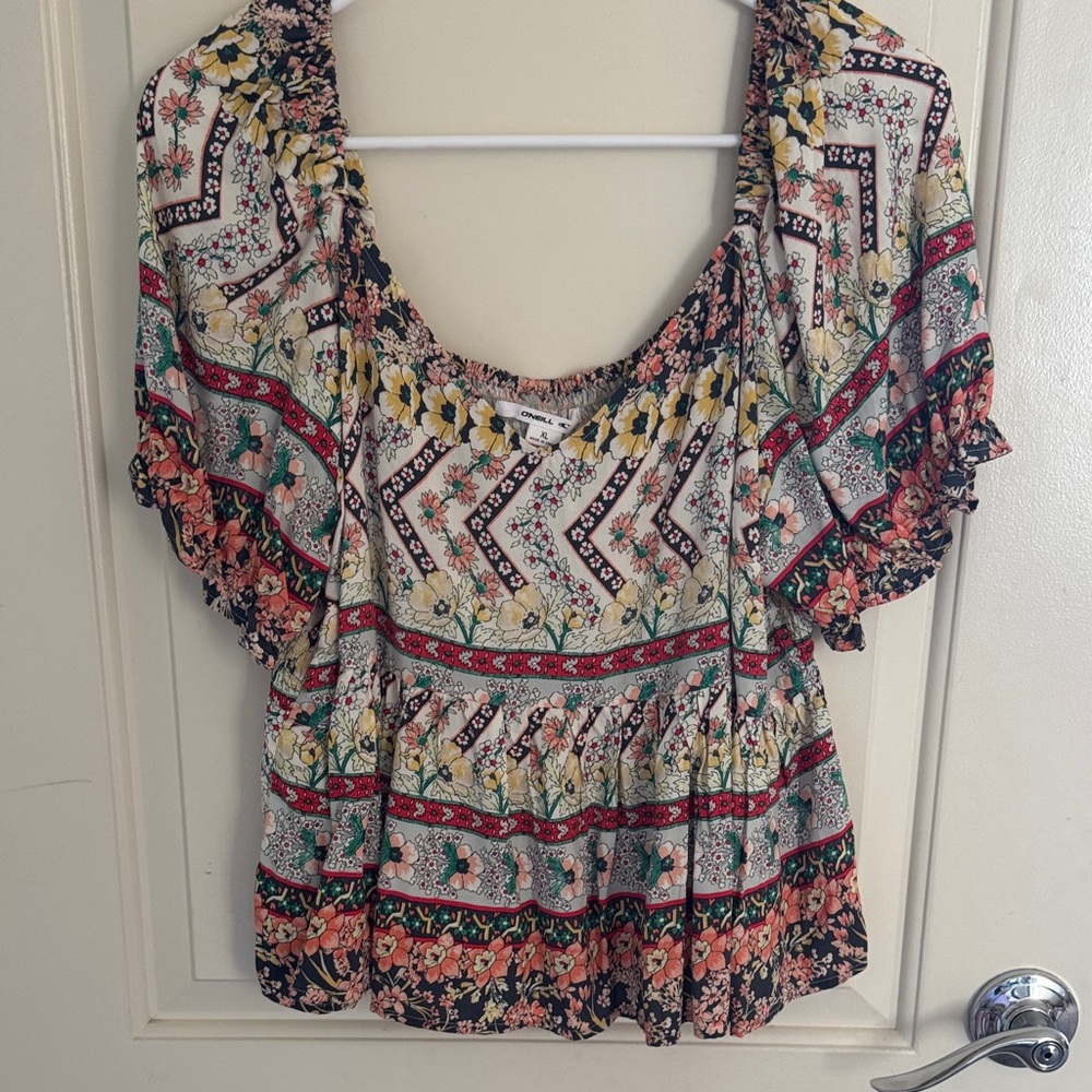 O'Neill Multicolor Boho Blouse